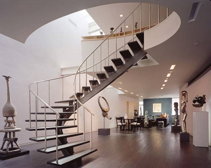 Những thiết kế cầu thang gác tinh tế cho ngôi nhà hiện đại 2