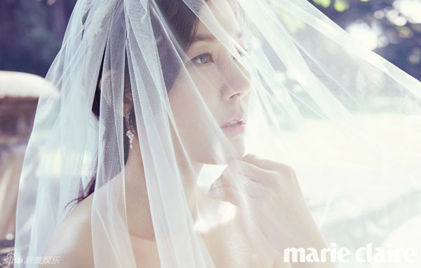 Ngắm Kim Ha Neul đầy quyến rũ trong bộ ảnh cưới 1