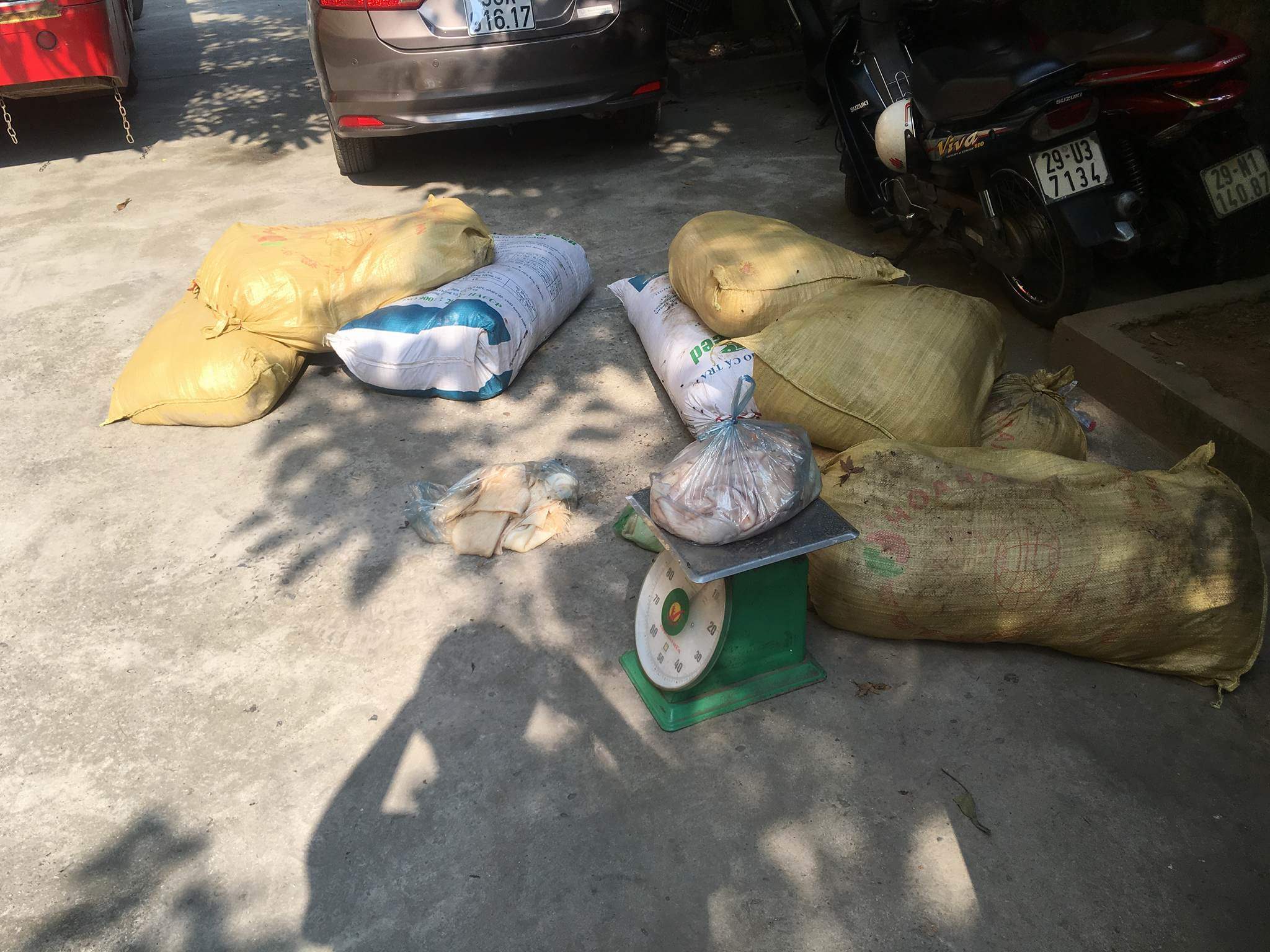Hà Nội: Bắt xe khách chở hơn 500kg thịt bẩn 1