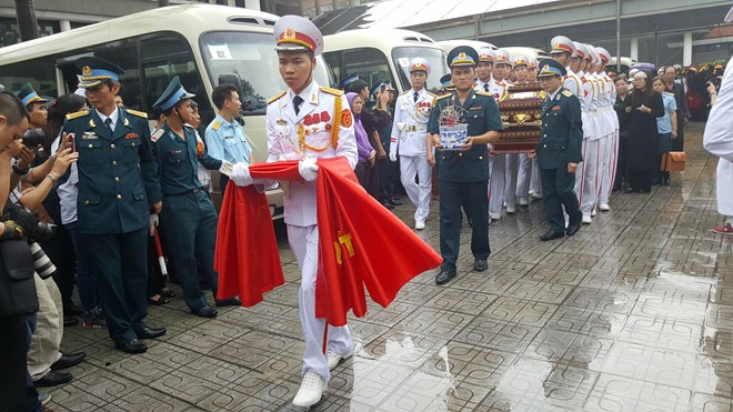 Hà Nội đổ mưa tiễn biệt 9 quân nhân CASA 212 1