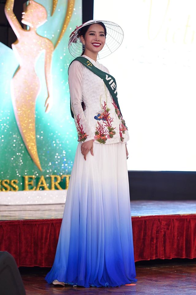Nam Em đoạt giải hoa hậu ảnh - đứng đầu châu Á sau các phần thi phụ 4