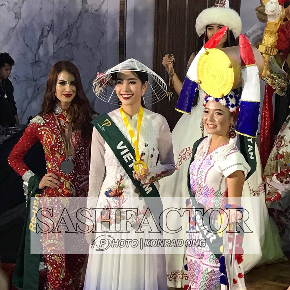 Nam Em đoạt giải hoa hậu ảnh - đứng đầu châu Á sau các phần thi phụ 5