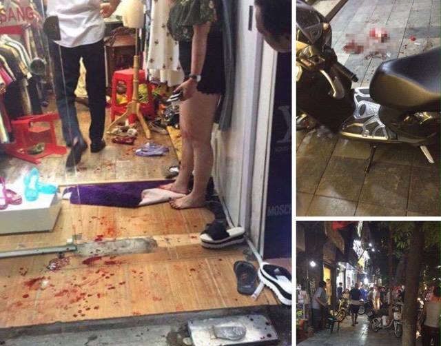 Vụ truy sát trong shop quần áo phố Hàng Bông: Vợ nghi phạm đã tử vong 1