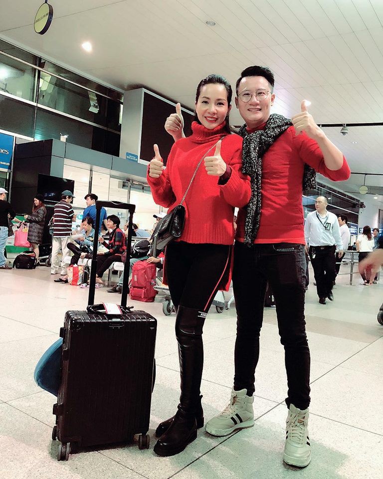 Clip: Bình Minh và dàn sao Việt hào hứng bay sang Trung Quốc lúc 4 giờ sáng để kịp cổ vũ U23 Việt Nam - Ảnh 4. Clip: Bình Minh và dàn sao Việt hào hứng bay sang Trung Quốc lúc 4 giờ sáng để kịp cổ vũ U23 Việt Nam 3