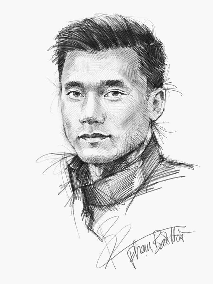Trọn bộ tranh ký họa dàn cầu thủ cực phẩm U23 Việt Nam - Ảnh 3. Trọn bộ tranh ký họa dàn cầu thủ 'cực phẩm' U23 Việt Nam 2