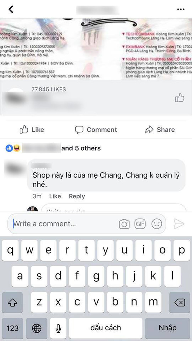 Dân mạng kêu gọi Changmakeup lên tiếng thẳng thắn vì từng liên quan đến shop mỹ phẩm bị tố bán hàng fake 6