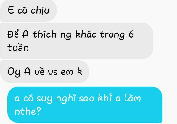 Chàng trai hồn nhiên đề nghị bạn gái để mình thích người khác 6 tuần rồi quay lại như chưa hề có cuộc chia ly - Ảnh 1. Chàng trai hồn nhiên đề nghị bạn gái để mình thích người khác 6 tuần rồi quay lại như chưa hề có cuộc chia ly 1