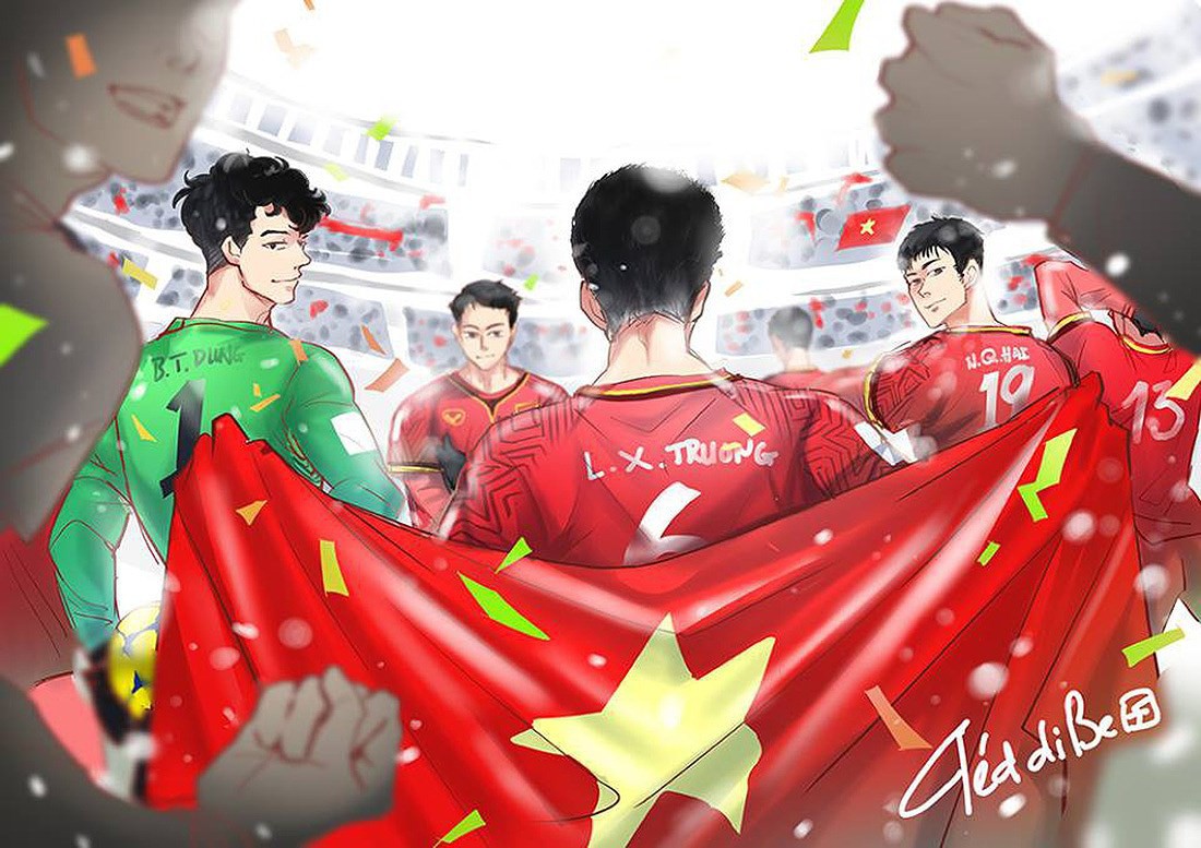Fan hâm mộ mua hẳn 1 ngôi sao trên trời dành tặng U23 Việt Nam! - Ảnh 4. Fan hâm mộ mua hẳn 1 ngôi sao trên trời dành tặng U23 Việt Nam! 3