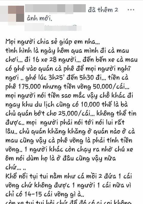 Trưởng nhóm phượt 28 người chê tiền thuê võng 400k quá đắt lên tiếng: 2 người đăng bài tố quán không phải thành viên của nhóm, chúng mình cảm thấy bị xúc phạm - Ảnh 3. Trưởng nhóm phượt 28 người chê tiền thuê võng 400k quá đắt lên tiếng: '2 người đăng bài tố quán không phải thành viên của nhóm, chúng mình cảm thấy bị xúc phạm' 3