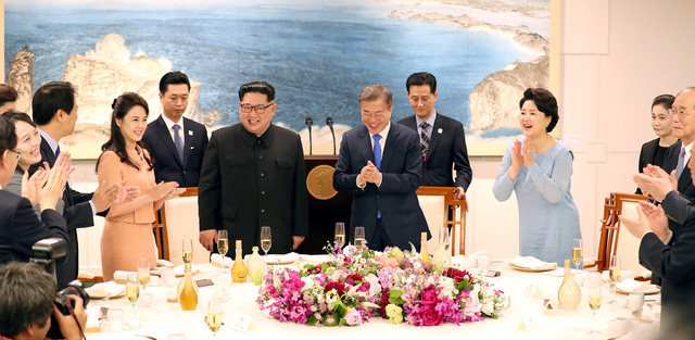Tổng thống Hàn Quốc mở tiệc chiêu đãi nhà lãnh đạo Triều Tiên 7