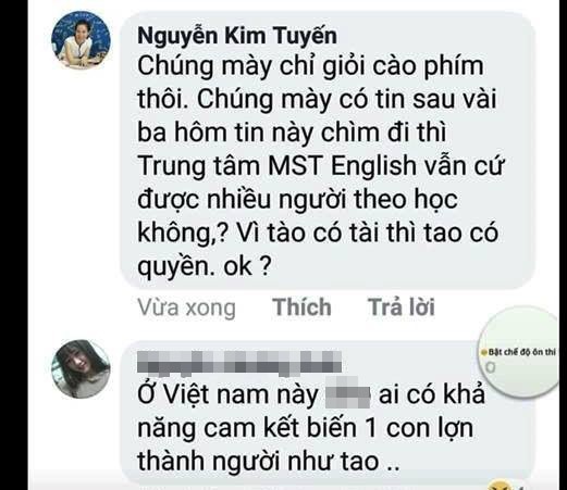 Giáo viên tiếng Anh chửi học viên: Mọi trang Fanpage và Facebook đăng ảnh tôi đều giả mạo - Ảnh 1. Giáo viên tiếng Anh chửi học viên: Mọi trang Fanpage và Facebook đăng ảnh tôi đều giả mạo 1