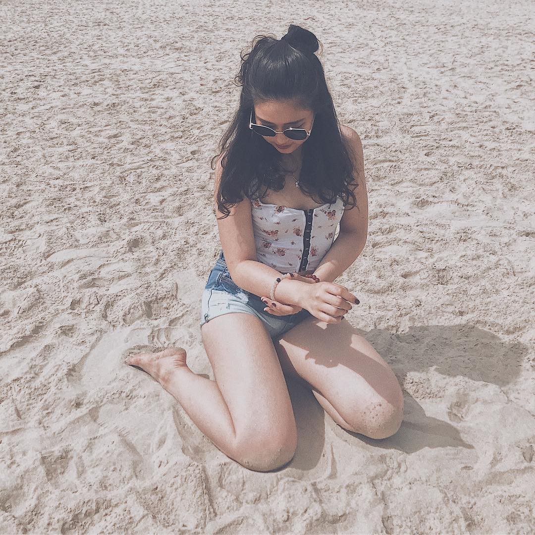 Thảo Hương - hot girl đẹp không son phấn một thời - khoe bụng bầu trên MXH - Ảnh 6. Thảo Hương - hot girl 'đẹp không son phấn' một thời - khoe bụng bầu trên MXH 7