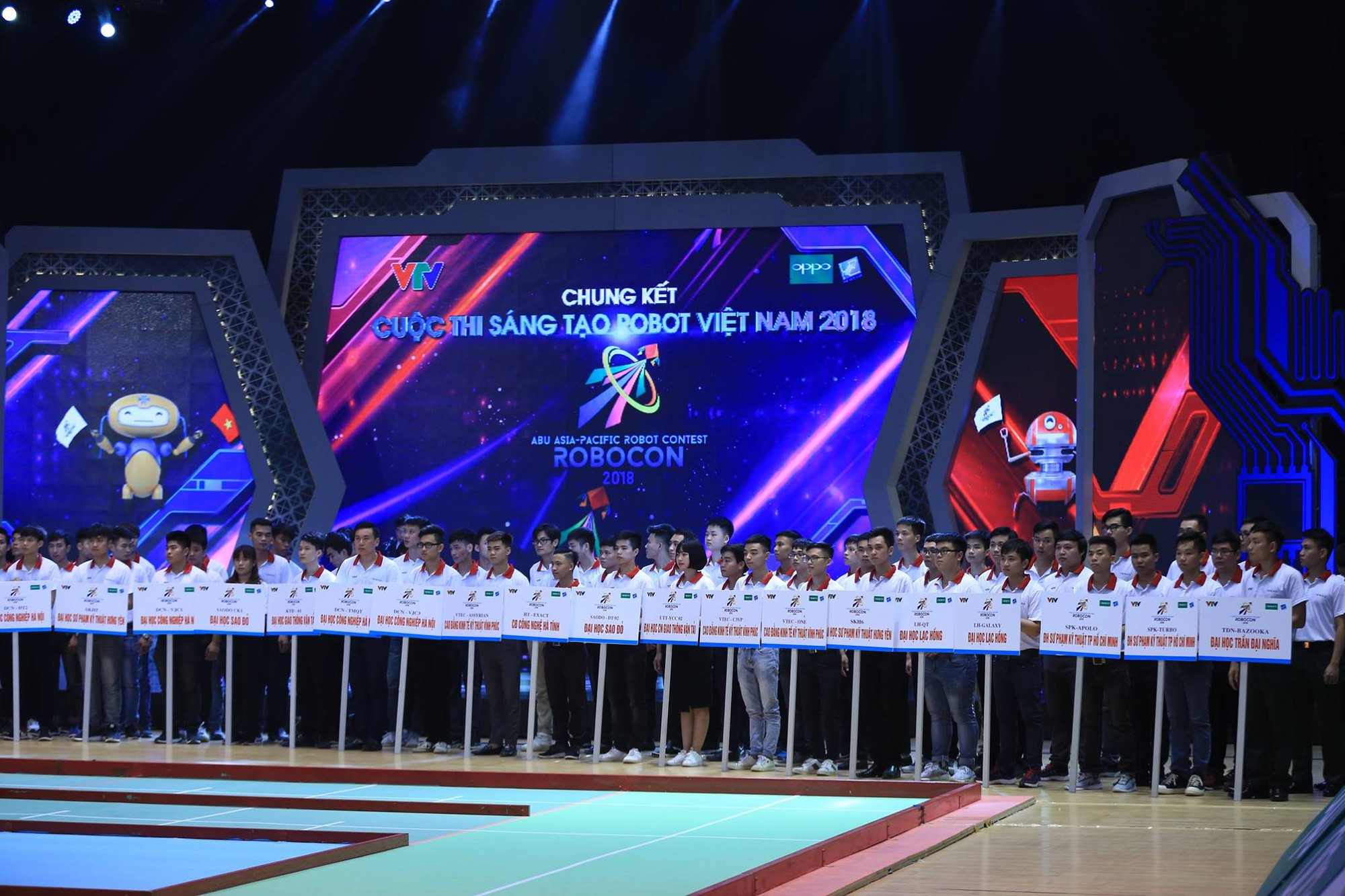 Khai mạc vòng chung kết Robocon 2018: Cả trời ký ức tuổi thơ của thế hệ 8x, 9x bỗng ùa về - Ảnh 8. Khai mạc vòng chung kết Robocon 2018: Cả trời ký ức tuổi thơ của thế hệ 8x, 9x bỗng ùa về 8