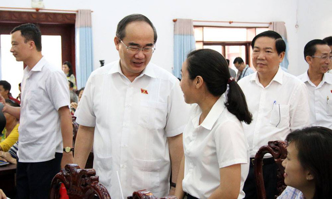 Bí thư Nguyễn Thiện Nhân: “Sẽ khảo sát đời sống của bà con ở các khu tái định cư Thủ Thiêm” - Ảnh 2. Bí thư Nguyễn Thiện Nhân: “Sẽ khảo sát đời sống của bà con ở các khu tái định cư Thủ Thiêm” 2