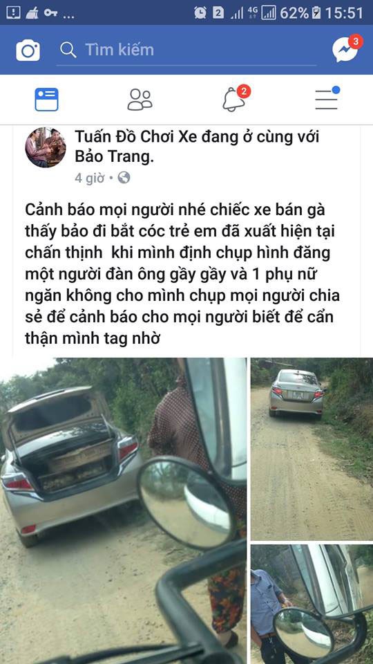 Dân vây bắt hai vợ chồng đi ô tô bán gà giống vì nghi ngờ bắt cóc trẻ em - Ảnh 6. Dân vây bắt hai vợ chồng đi ô tô bán gà giống vì nghi ngờ bắt cóc trẻ em 5