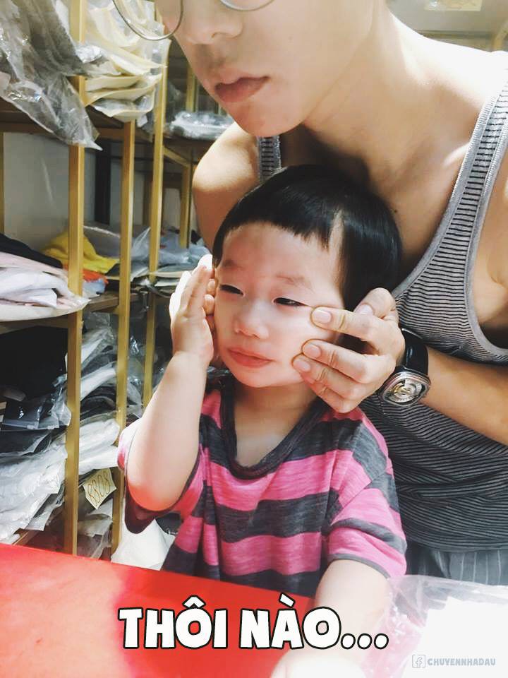 Loạt ảnh chế meme đưa Đậu nhà Thương - Ba Duy lên ngôi em bé có gương mặt giải trí nhất MXH - Ảnh 5. Loạt ảnh chế 'meme' đưa Đậu nhà Nam Thương - Ba Duy lên ngôi em bé có gương mặt giải trí nhất MXH 3