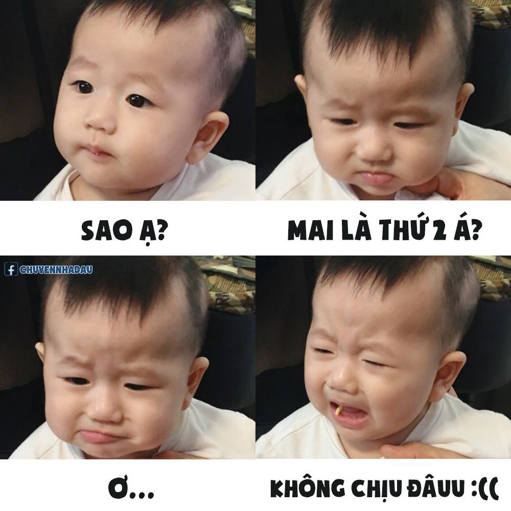 Loạt ảnh chế meme đưa Đậu nhà Thương - Ba Duy lên ngôi em bé có gương mặt giải trí nhất MXH - Ảnh 11. Loạt ảnh chế 'meme' đưa Đậu nhà Nam Thương - Ba Duy lên ngôi em bé có gương mặt giải trí nhất MXH 6