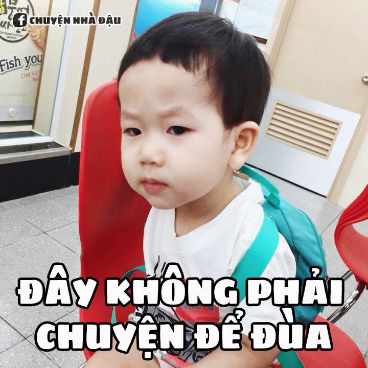 Loạt ảnh chế meme đưa Đậu nhà Thương - Ba Duy lên ngôi em bé có gương mặt giải trí nhất MXH - Ảnh 23. Loạt ảnh chế 'meme' đưa Đậu nhà Nam Thương - Ba Duy lên ngôi em bé có gương mặt giải trí nhất MXH 12