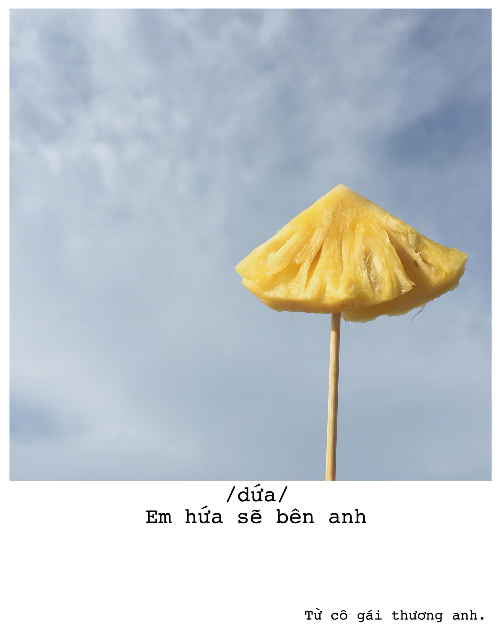 Góc bậc thầy thả thính: Cô gái trẻ dùng đủ loại trái cây thay lời yêu gửi cho crush - Ảnh 2. Góc bậc thầy thả thính: Cô gái trẻ dùng đủ loại trái cây thay lời yêu gửi cho crush 2