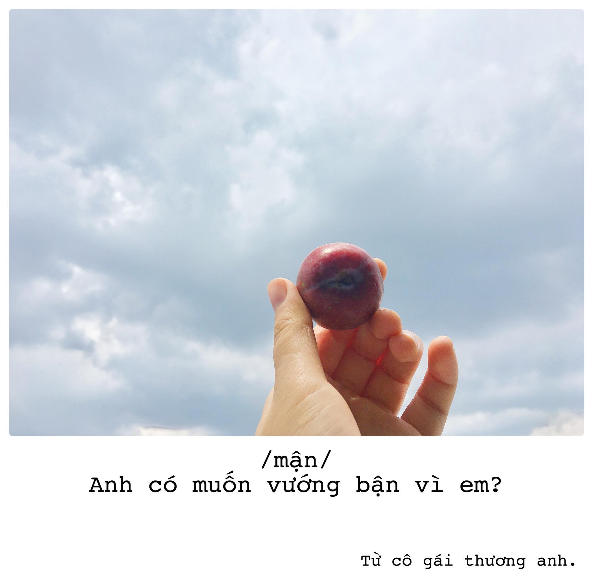 Góc bậc thầy thả thính: Cô gái trẻ dùng đủ loại trái cây thay lời yêu gửi cho crush - Ảnh 5. Góc bậc thầy thả thính: Cô gái trẻ dùng đủ loại trái cây thay lời yêu gửi cho crush 5