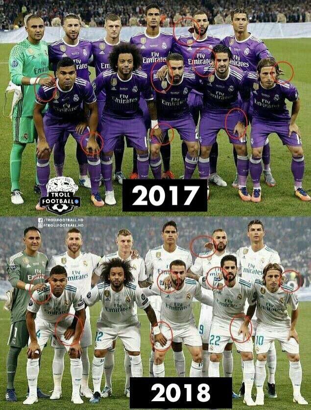 Sự trùng hợp kỳ lạ giữa 2 bức ảnh chụp Real Madrid và 'phép màu' của Zidane 1