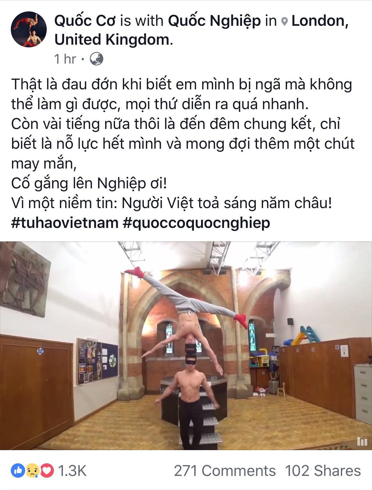 Quốc Cơ - Quốc Nghiệp là nhóm thi duy nhất phải ký cam kết không chịu trách nhiệm nếu xảy ra tai nạn trong Chung kết “Got Talent” 4 Quốc Cơ - Quốc Nghiệp là nhóm thi duy nhất phải ký cam kết không chịu trách nhiệm nếu xảy ra tai nạn trong Chung kết “Got Talent” 4
