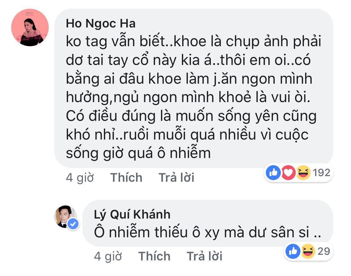 Lệ Quyên vừa khoe khéo nhẫn, Hà Hồ lập tức cho biết vì không bằng ai nên không muốn giơ tay khoe mẽ - Ảnh 3. Hà Hồ bị nghi viết Facebook “đá xéo” khi Lệ Quyên đăng ảnh giơ tay khoe nhẫn kim cương 3