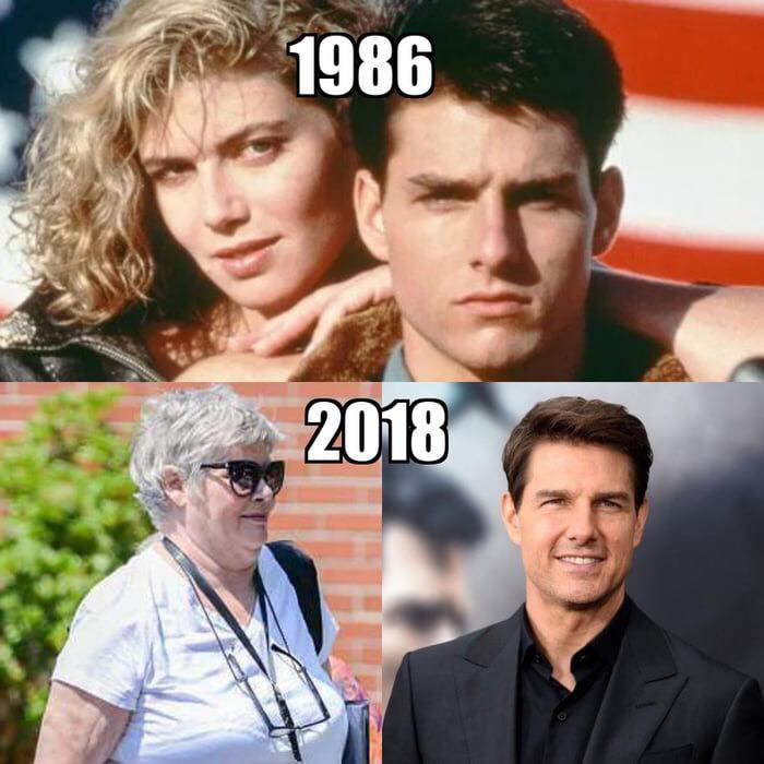 Tấm ảnh gây bất ngờ MXH: Không ai tin đây là mĩ nhân 32 năm trước bên cạnh Tom Cruise - Ảnh 1. Tấm ảnh gây bất ngờ MXH: Không ai tin đây là mĩ nhân 32 năm trước bên cạnh Tom Cruise 1
