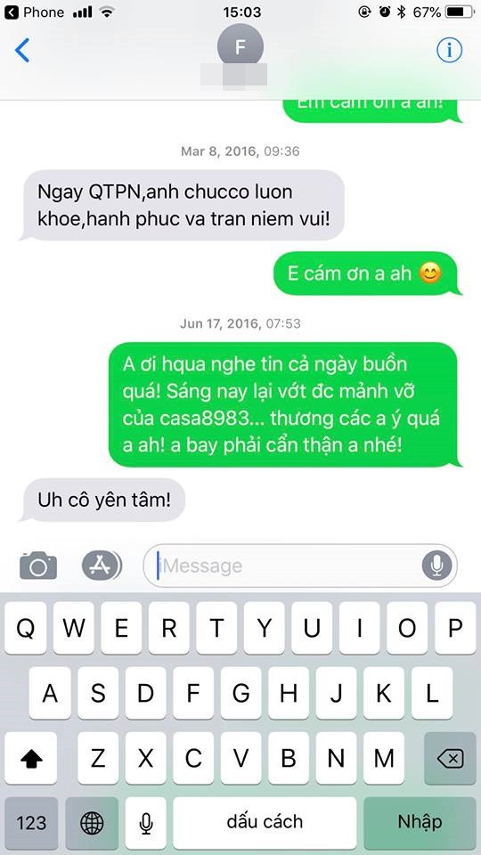Dòng tin nhắn của phi công Su-22 gặp nạn gửi em gái khiến bao người xúc động, nghẹn ngào - Ảnh 2. Dòng tin nhắn của phi công Su-22 gặp nạn gửi em gái khiến bao người xúc động, nghẹn ngào 2