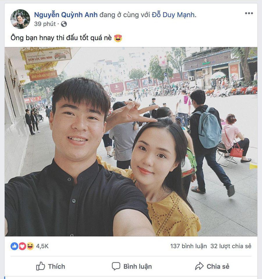 Văn Toàn, Công Phượng... mừng chiến thắng tưng bừng trên facebook - Ảnh 6. Văn Toàn, Công Phượng... mừng chiến thắng tưng bừng trên facebook 6