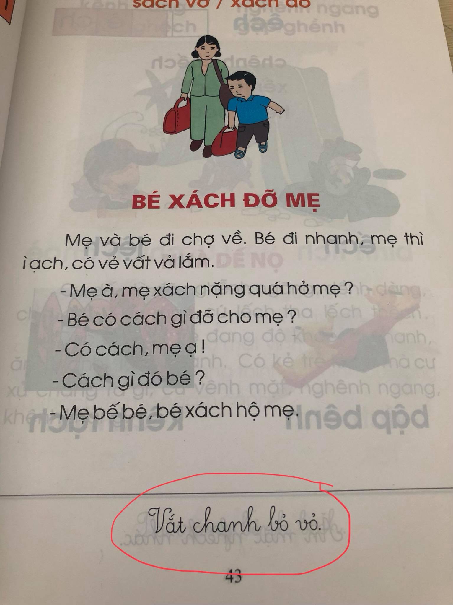 Phụ huynh lo ngại trước bộ sách Tiếng Việt lớp 1: 'Các thành ngữ đều nặng nề, bài đọc thì xỉa xói nhiều hơn là giáo dục' 3
