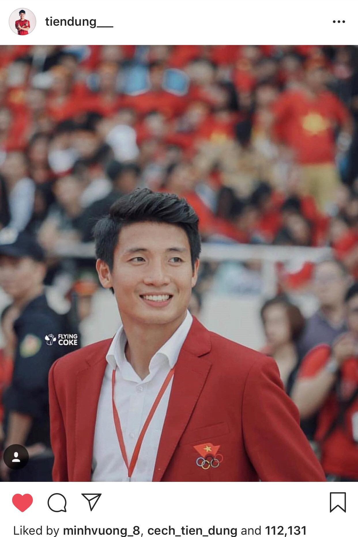 Bức ảnh Bùi Tiến Dũng đẹp trai như soái ca Hàn Quốc được viral nhiều nhất MXH - Ảnh 2. Bức ảnh Bùi Tiến Dũng đẹp trai như soái ca Hàn Quốc được viral nhiều nhất MXH 2