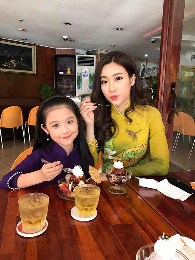 Cuộc sống sang chảnh của cô bé 10 tuổi gây sốt đêm chung kết Hoa hậu Việt Nam 5