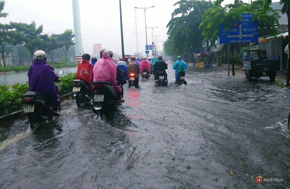 Sài Gòn tiếp tục mưa lớn gây ngập nặng, hành khách lội nước ra vào sân bay Tân Sơn Nhất - Ảnh 13. Sài Gòn tiếp tục mưa lớn gây ngập nặng, hành khách lội nước ra vào sân bay Tân Sơn Nhất 13