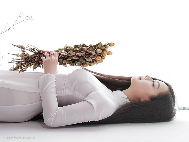 Cô gái được mệnh danh Thiên thần áo dài đáp trả dân mạng sau cáo buộc sửa nát mặt - Ảnh 3. Cô gái được mệnh danh 'Thiên thần áo dài' đáp trả dân mạng sau cáo buộc 'sửa nát mặt' 3