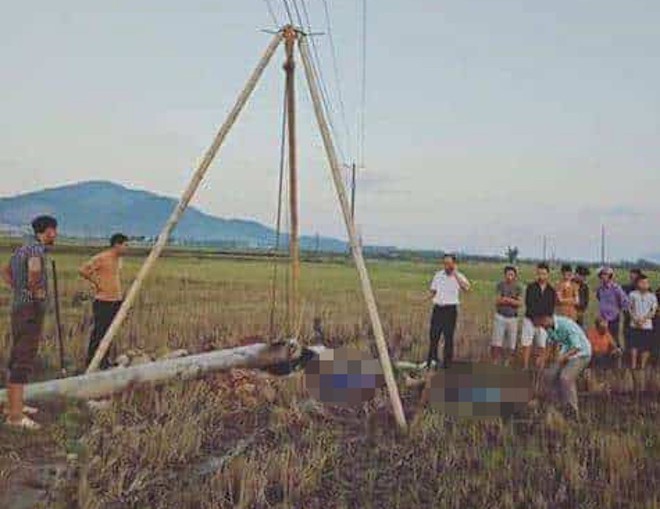 Vụ 4 người bị điện giật tử vong: Công ty viễn thông tự làm, không báo cho điện lực - Ảnh 1. Vụ 4 người bị điện giật tử vong: Công ty viễn thông tự làm, không báo cho điện lực 1