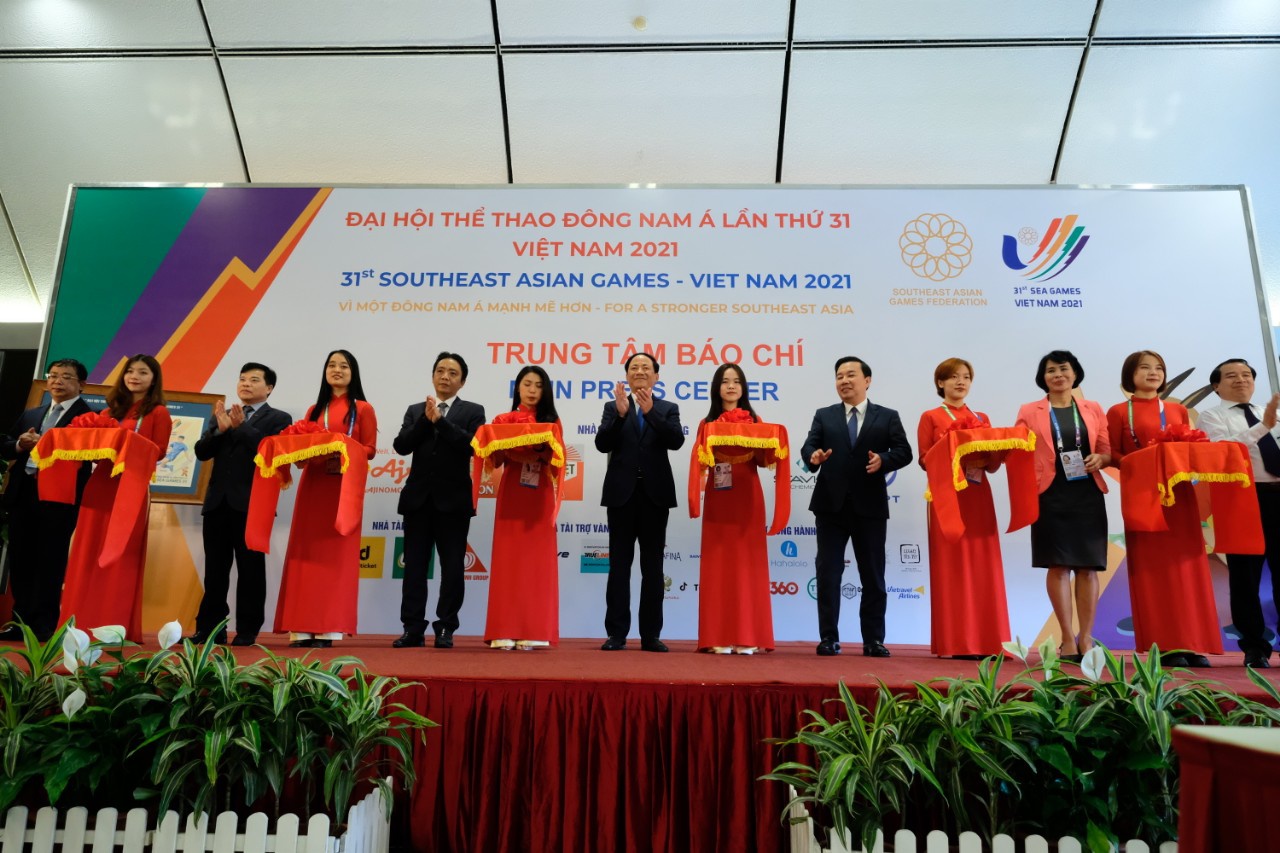 Chiêm ngưỡng trung tâm báo chí 'xịn sò' phục vụ hàng nghìn nhà báo tại SEA Games 31 1 Chiêm ngưỡng trung tâm báo chí 'xịn sò' phục vụ hàng nghìn nhà báo tại SEA Games 31 1