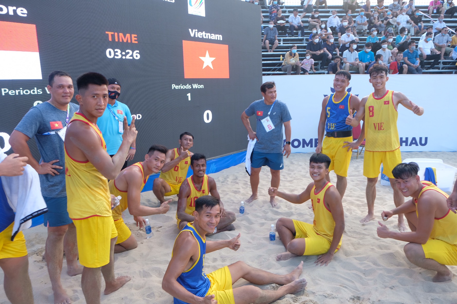 SEA Games 31: Lịch thi đấu của đoàn thể thao Việt Nam ngày 10/5, kỳ vọng vào bóng ném bãi biển 1 SEA Games 31: Lịch thi đấu của đoàn thể thao Việt Nam ngày 10/5, kỳ vọng vào bóng ném bãi biển 1