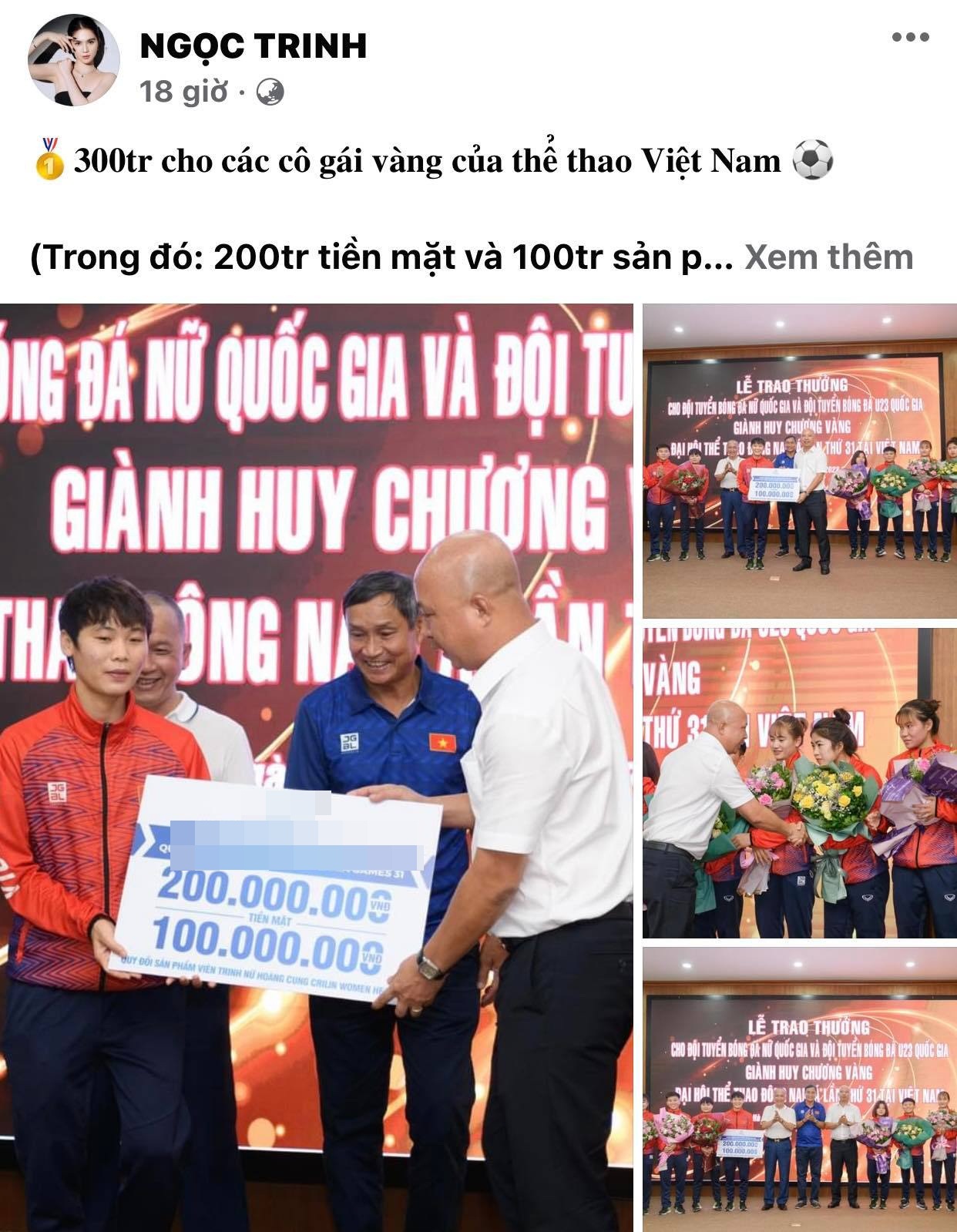Sau ồn ào đất đai, Ngọc Trình có hành động nhân văn khiến dân tình 'quay ngoắt' thái độ: Vbiz có thêm cô tiên 2 Sau ồn ào đất đai, Ngọc Trình có hành động nhân văn khiến dân tình 'quay ngoắt' thái độ: Vbiz có thêm cô tiên 2