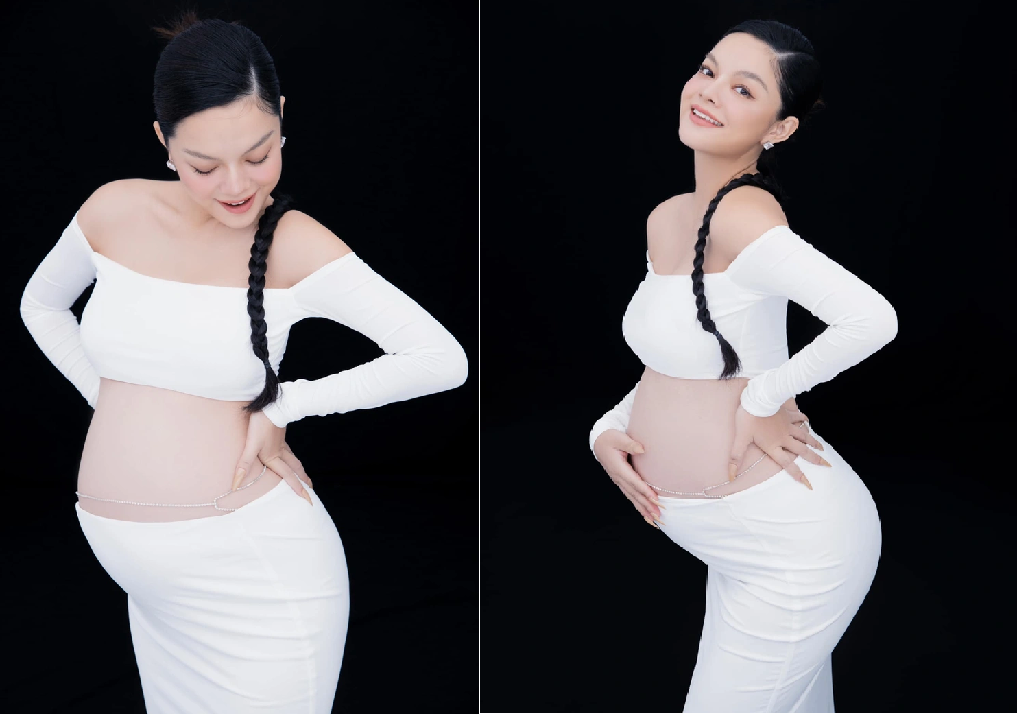 Sự thay đổi của Phạm Quỳnh Anh sau khi mang thai lần 3 1 Sự thay đổi của Phạm Quỳnh Anh sau khi mang thai lần 3 1