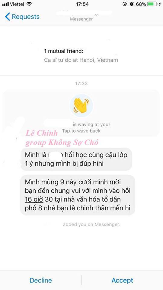 Bạn cũ từ lớp 1, chưa bao giờ liên lạc vẫn mời cưới như thể thân thiết lắm - Ảnh 1. Bạn cũ từ lớp 1, chưa bao giờ liên lạc vẫn mời cưới như thể thân thiết lắm 1