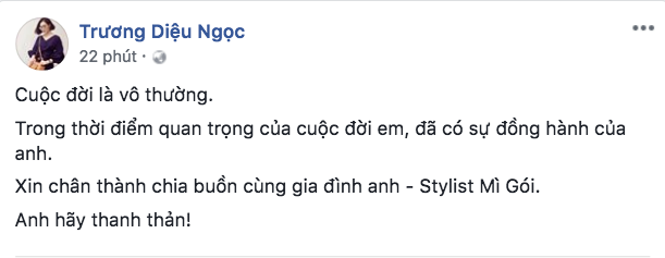 Đông Nhi, HHen Niê cùng loạt sao Việt sốc và bàng hoàng trước sự ra đi của stylist Mì Gói 5