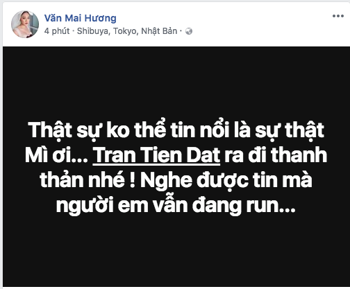 Đông Nhi, HHen Niê cùng loạt sao Việt sốc và bàng hoàng trước sự ra đi của stylist Mì Gói - Ảnh 4. Đông Nhi, HHen Niê cùng loạt sao Việt sốc và bàng hoàng trước sự ra đi của stylist Mì Gói 4
