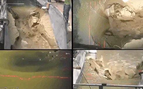 Video thí nghiệm vỡ đập nước: Thảm hoạ khủng khiếp đến từ một lỗ rất nhỏ