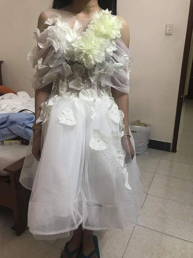 Cô gái háo hức đặt may váy tiền triệu đi dự tiệc công ty, nhưng kết quả nhận được hệt như trang phục diễn văn nghệ thiếu nhi 5