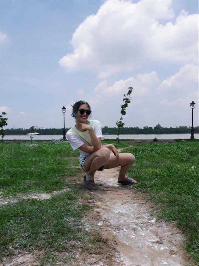 Hình ảnh hồn nhiên, tự 'dìm hàng' của Tân Hoa hậu Việt Nam Trần Tiểu Vy 1