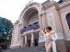 Sĩ Thanh bị dân mạng chỉ trích khi chụp bộ ảnh cưới phản cảm giữa trung tâm thành phố