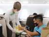 Chuyện giờ mới kể: Hé lộ suất ăn đặc biệt của ĐT Việt Nam trên chuyến bay sang Dubai