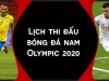 Lịch thi đấu bóng đá nam Olympic 2020, lịch tường thuật trực tiếp bóng đá nam Olympic 2020