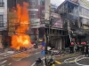 Vụ cháy cửa hàng gas tại Sapa: Khoảnh khắc ngọn lửa bùng dữ dội, 2 căn nhà bị thiêu rụi hoàn toàn